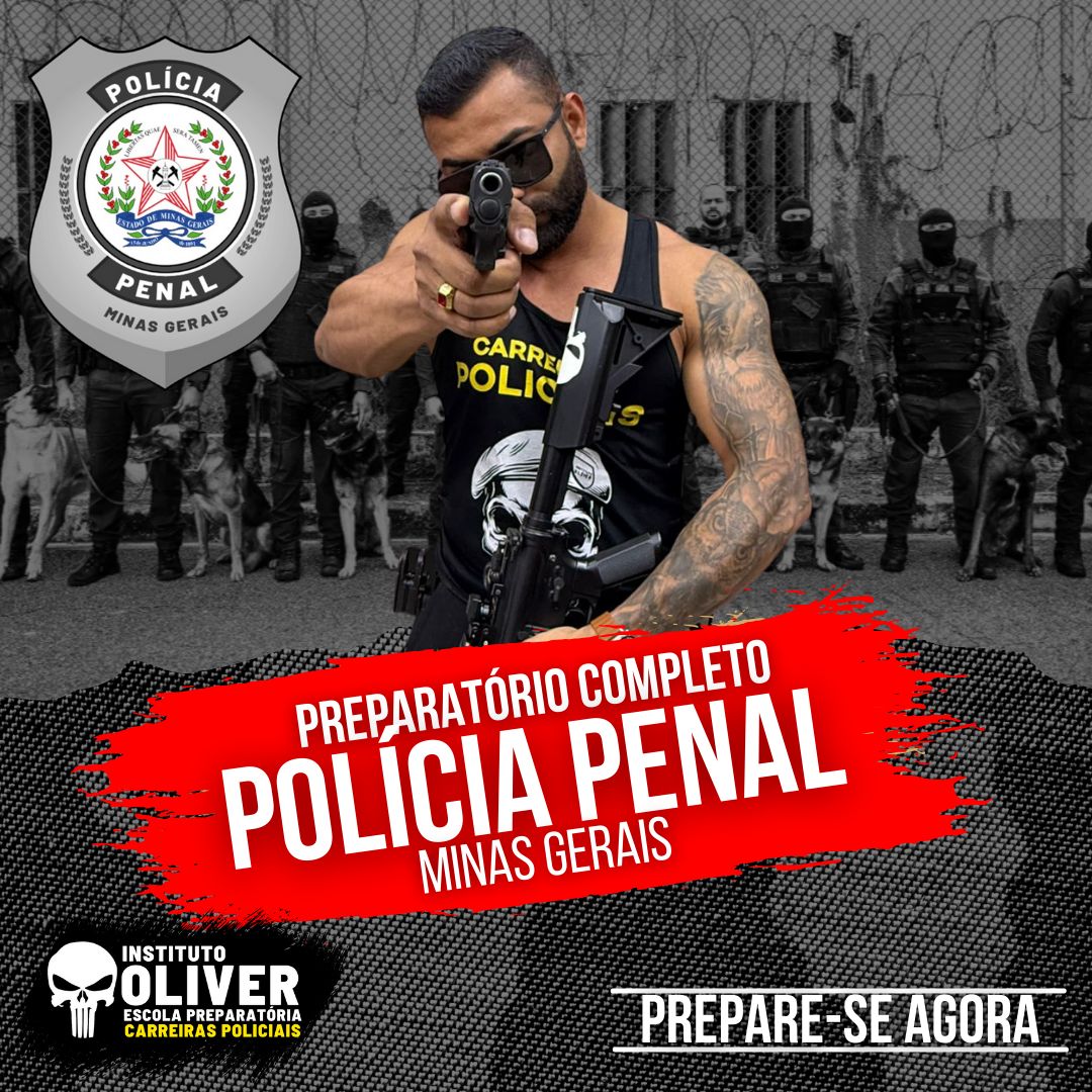 Imagem de capa para o Curso online 👮‍♂️Preparatório Completo  POLÍCIA PENAL de Minas Gerais 👮‍♂️ PP-MG- Instituto Óliver 