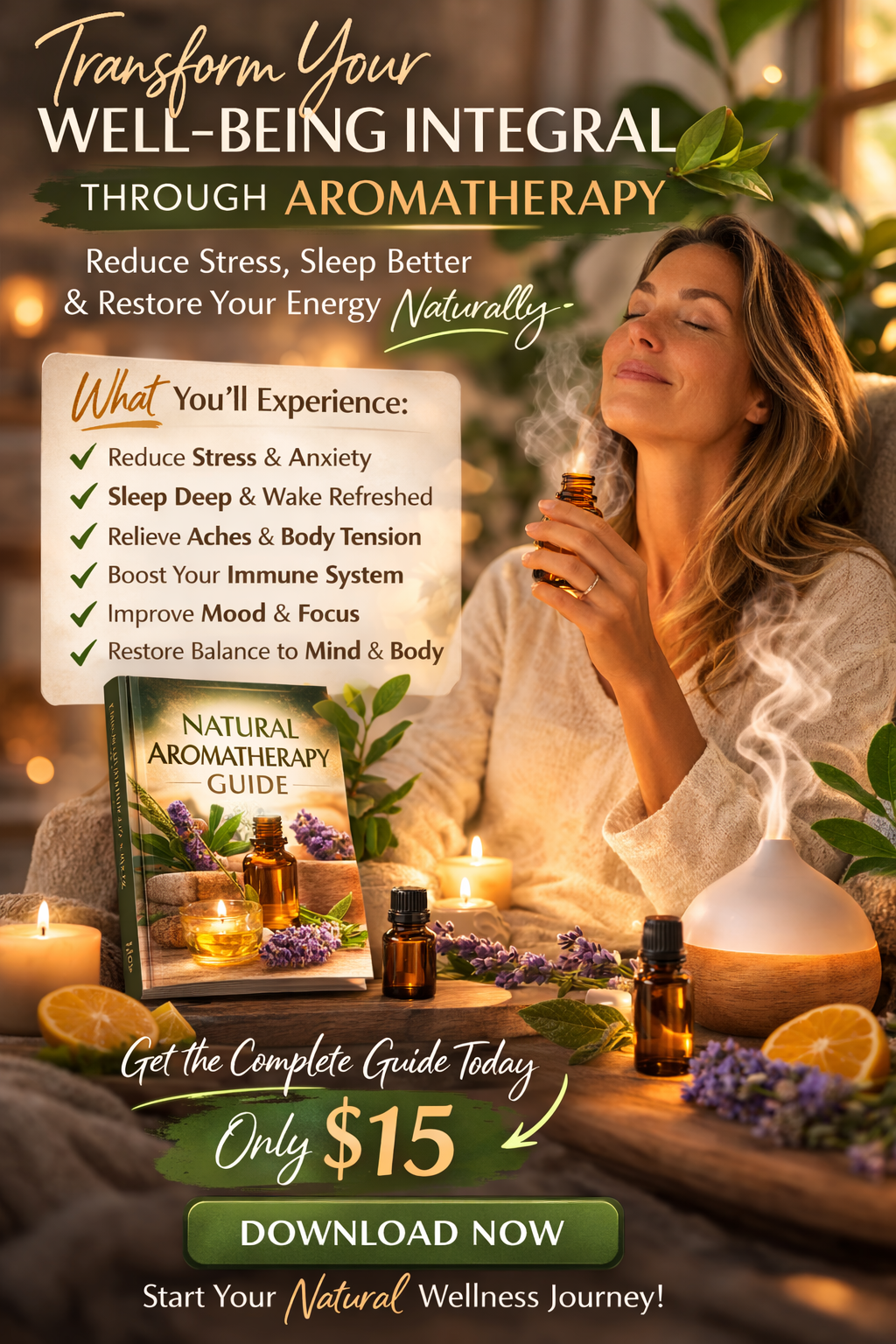 Discover the Healing Power of Aromatherapy and Herbs | Hotmart