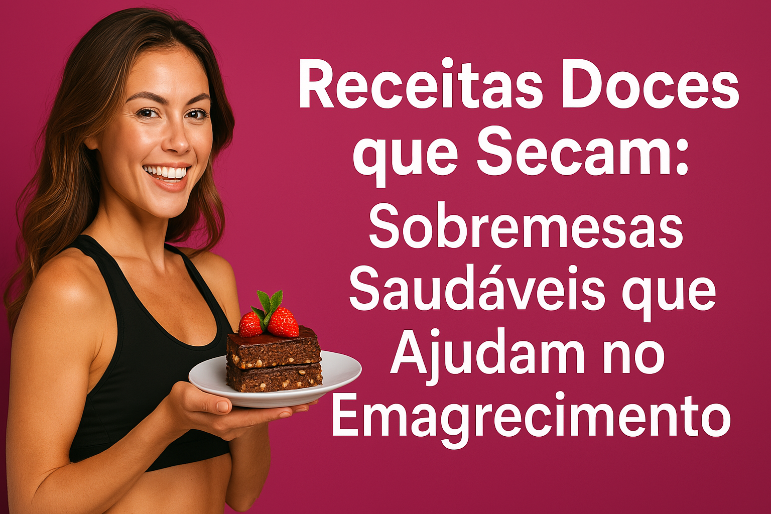 Receitas Doces que Secam: Sobremesas Saudáveis que Ajudam no Emagrecimento
