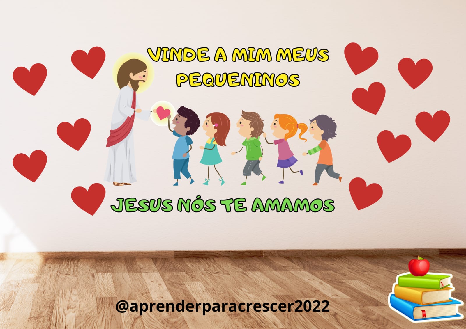 Painel Religioso Jesus Nós Te Amamos - Francieli Manfredi | Hotmart