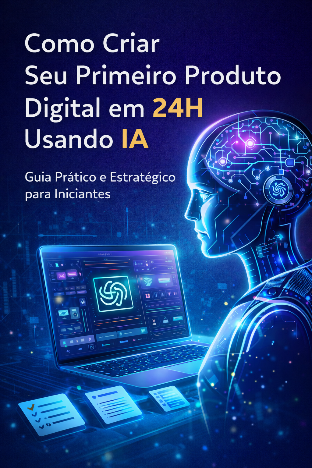 Crie e Venda Seu Primeiro Produto Digital em 24h Usando IA (Mesmo Começando do Zero)