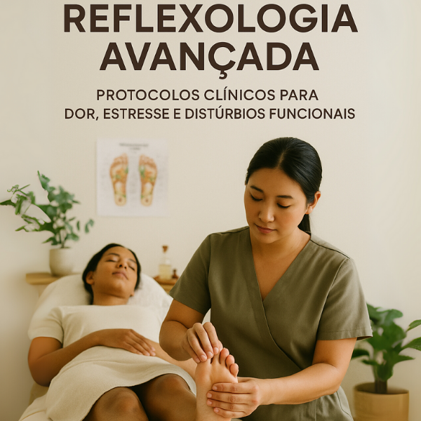 E-book Reflexologia Avançada: Protocolos Clínicos para Dor, Estresse e Distúrbios Funcionais