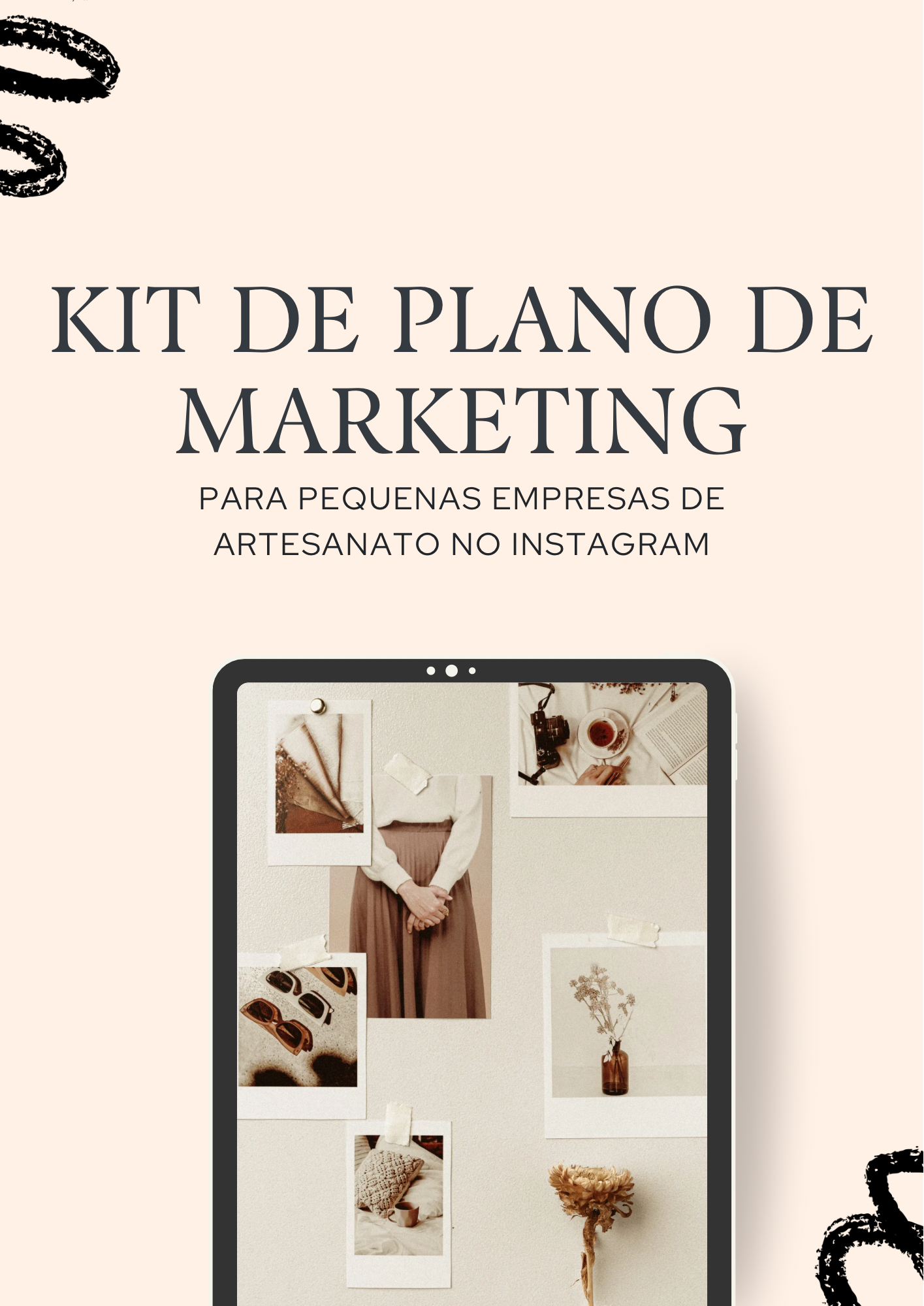 Kit de Plano de Marketing para Pequenas Empresas de Artesanato no I...