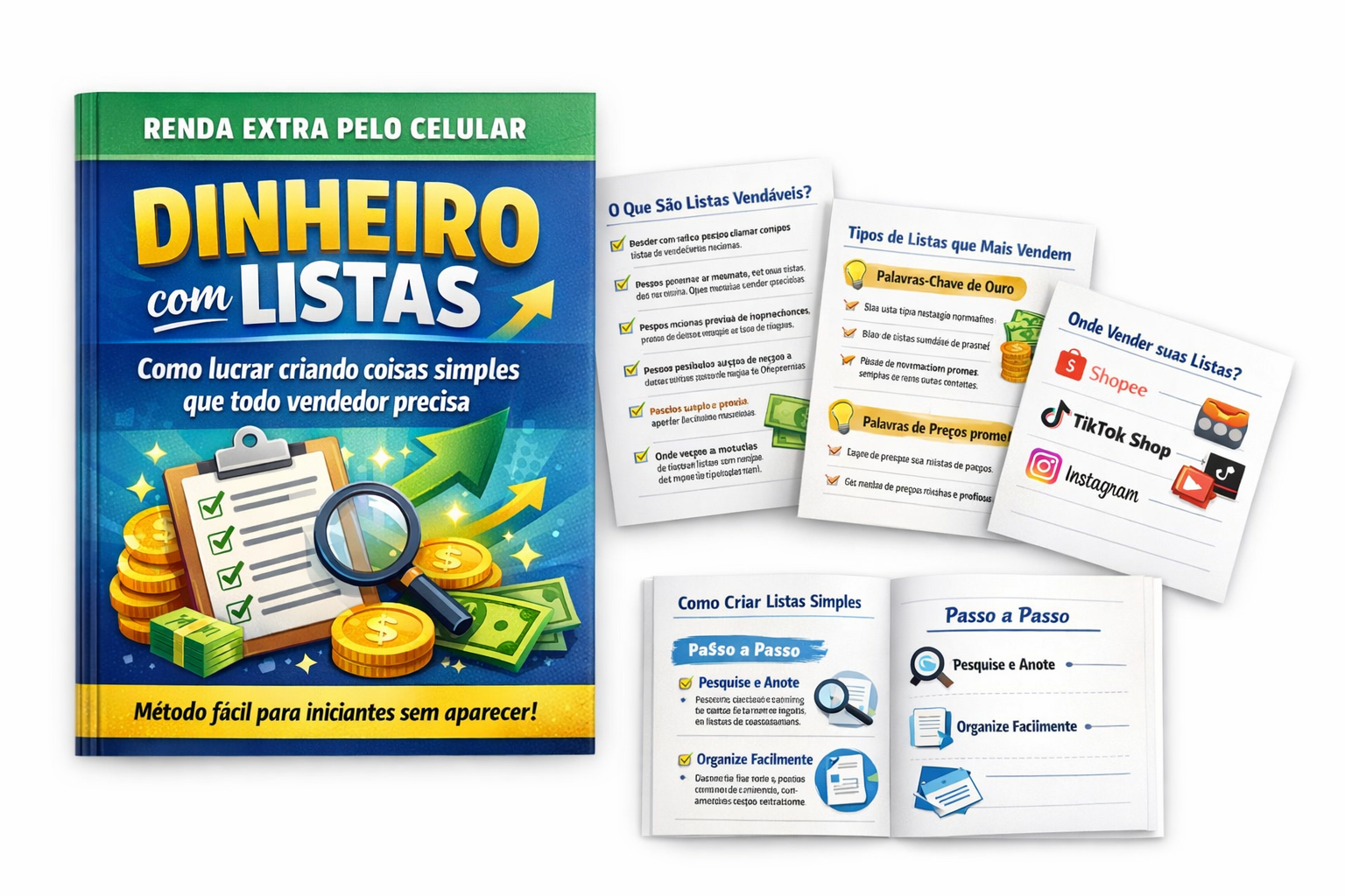 Guia Prático: Renda Extra com Listas Digitais | Hotmart