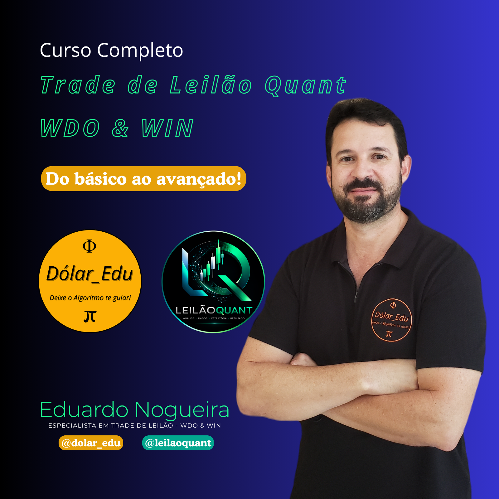 Curso Trade de Leilão Quant - WDO & WIN - Do Básico ao Avançado