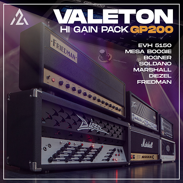 Valeton GP200 - HI GAIN PACK - ALISSON ZAKKA | Hotmart