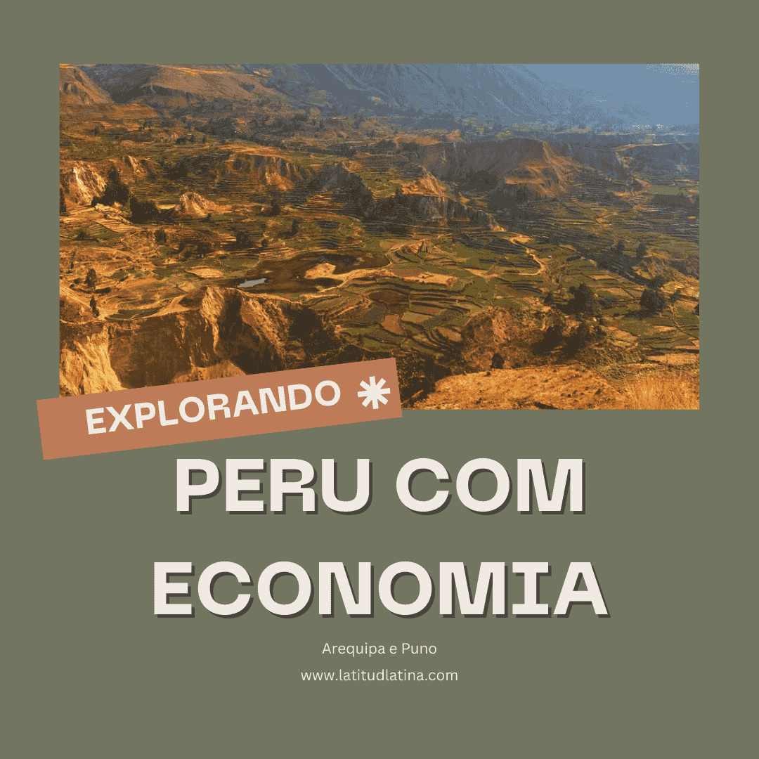 Imagem de capa para o Ebook Explorando o Peru com Economia!