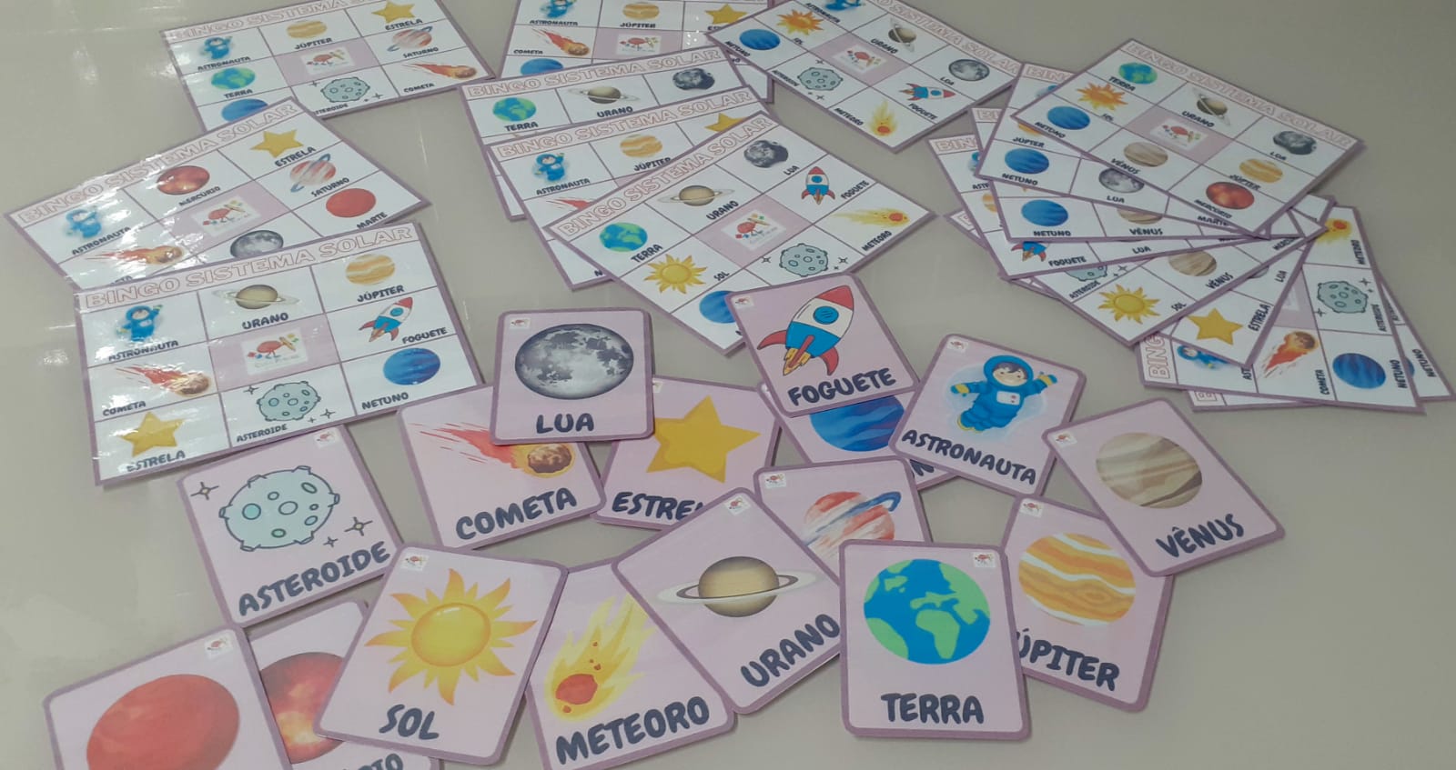 Bingo do Sistema Solar - Cuca Fresca materiais pedagógicos | Hotmart