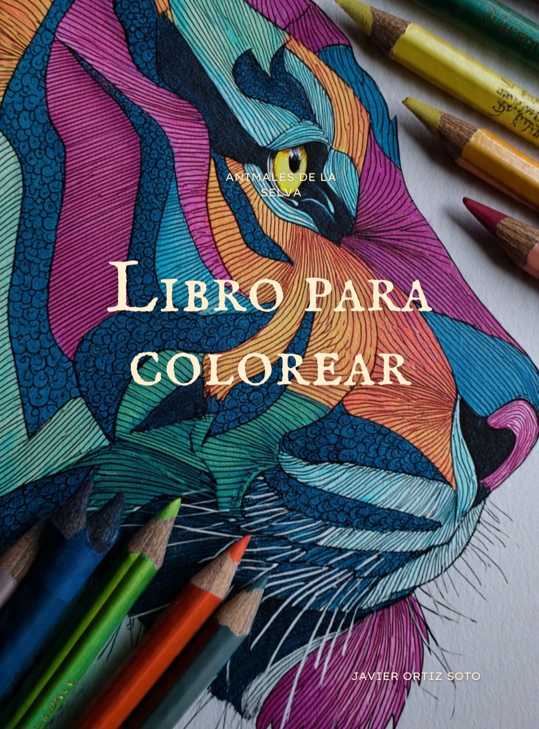 Libro de animales de la selva para colorear | Hotmart