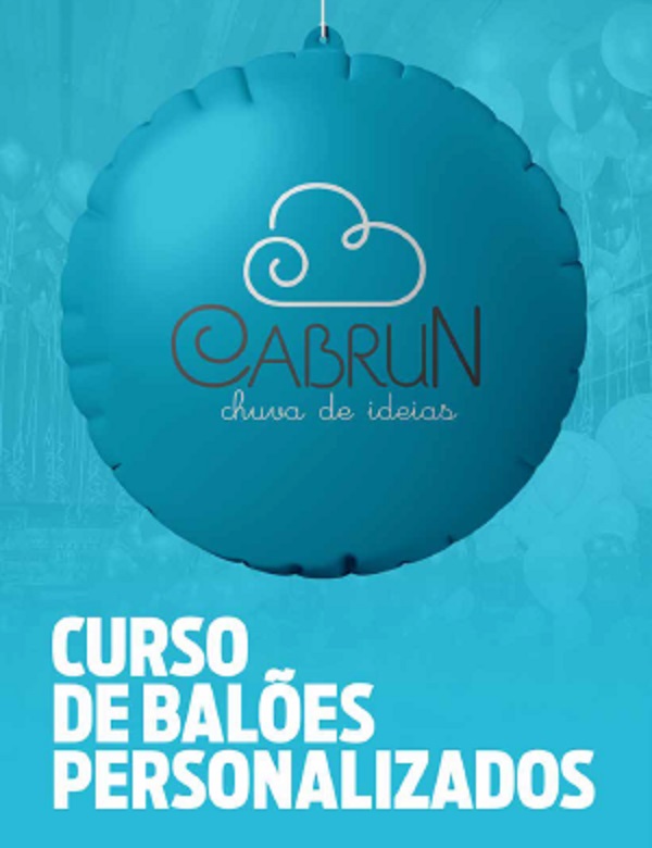 E-book Curso de Balões Personalizados
