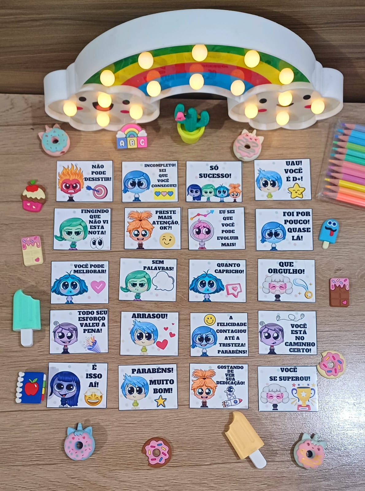 FIGURINHAS INCENTIVOS DIVERTIDAMENTE😍🤓🥺😡😳💜