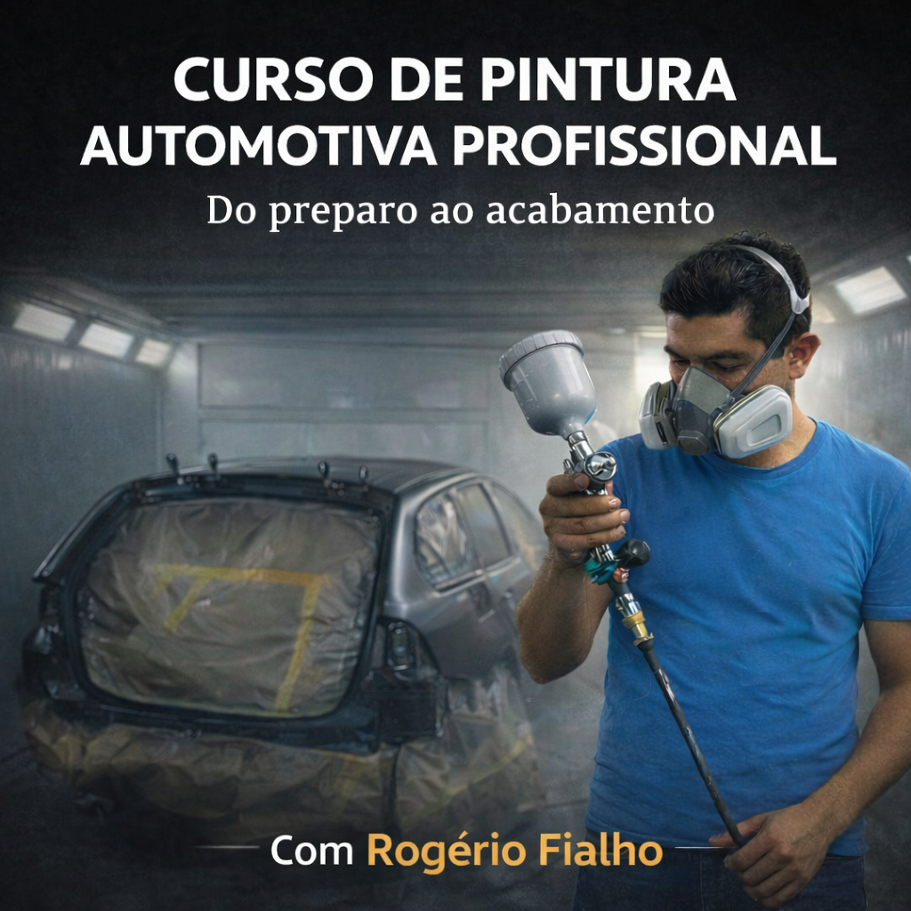 Curso de Pintura Automotiva para Iniciantes – Aprenda a Pintar Carro do Zero