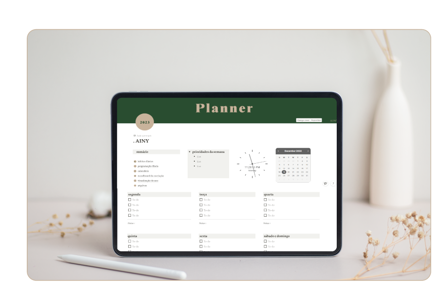 Ainy Planner