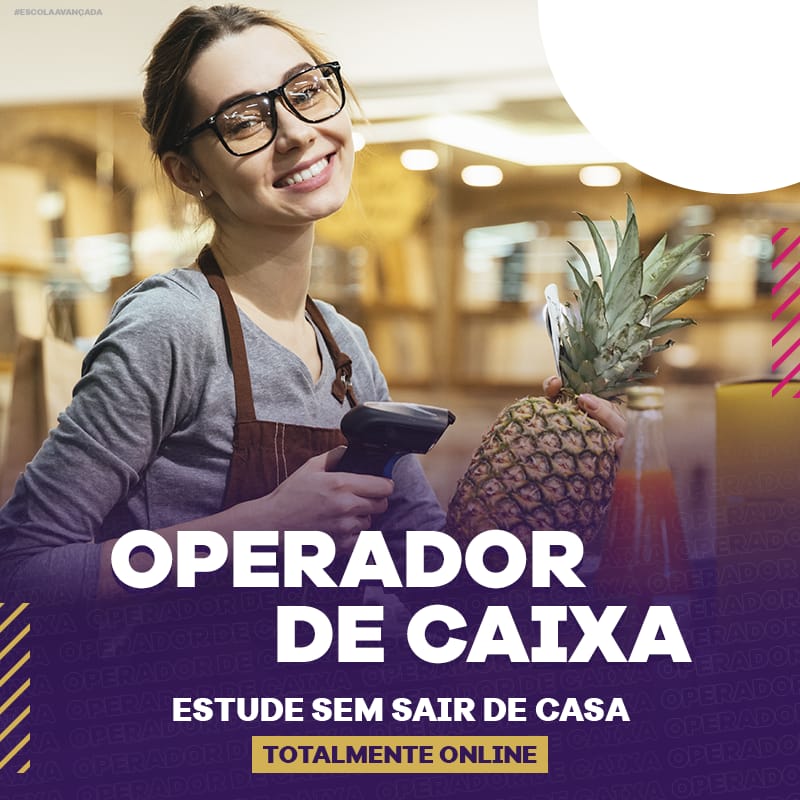 Imagem de capa para o Curso online CURSO DE OPERADOR DE CAIXA 2024