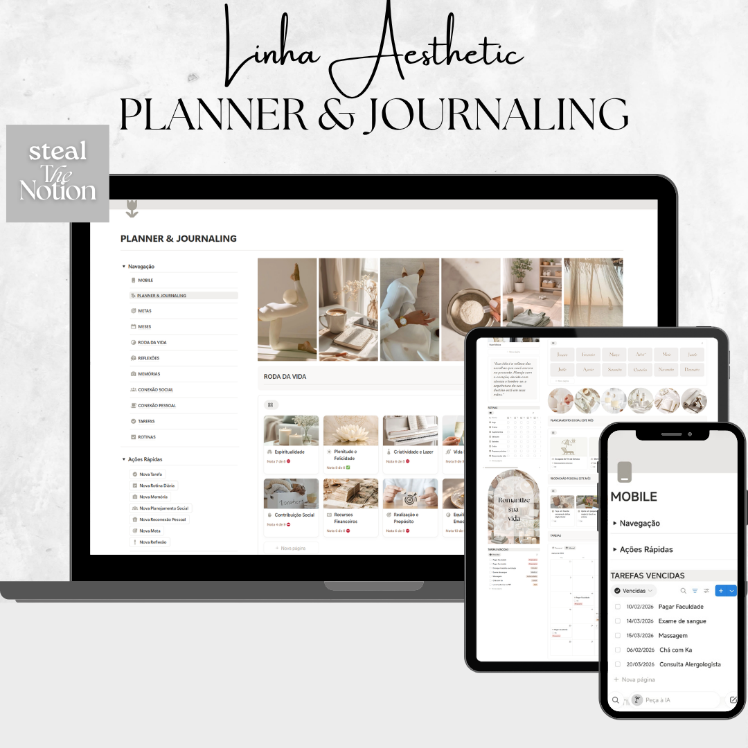 Planner & Journaling: A Experiência 360° da Plenitude - Steal T...