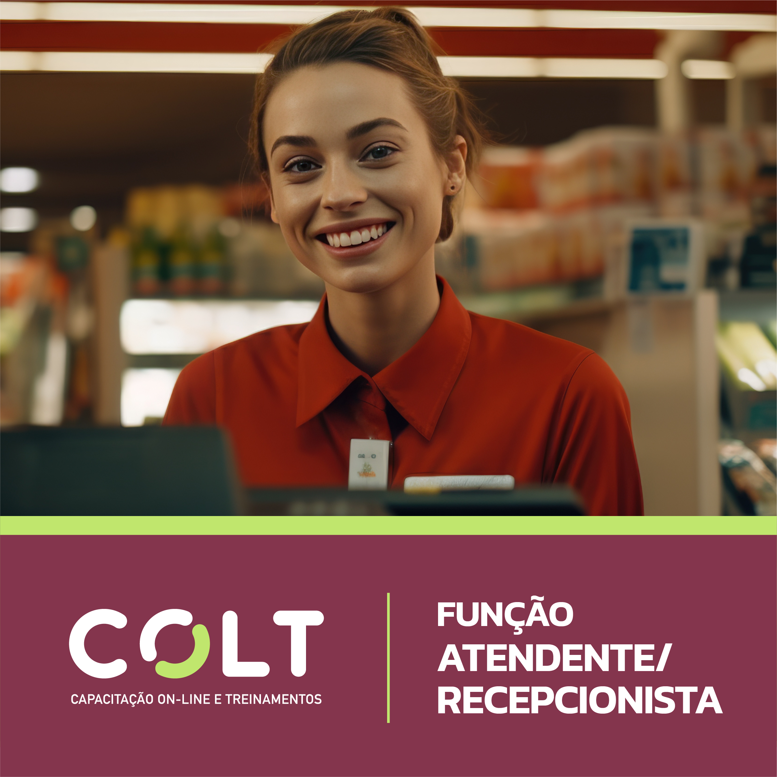 Imagem de capa para o Curso online ATENDENTE