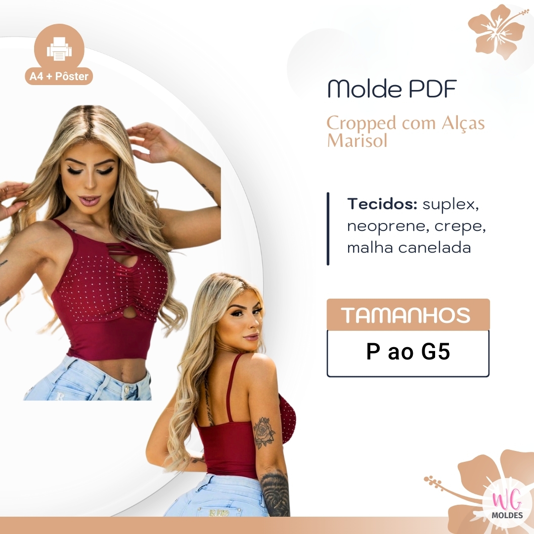 MOLDE CROPPED COM ALÇAS MARISOL