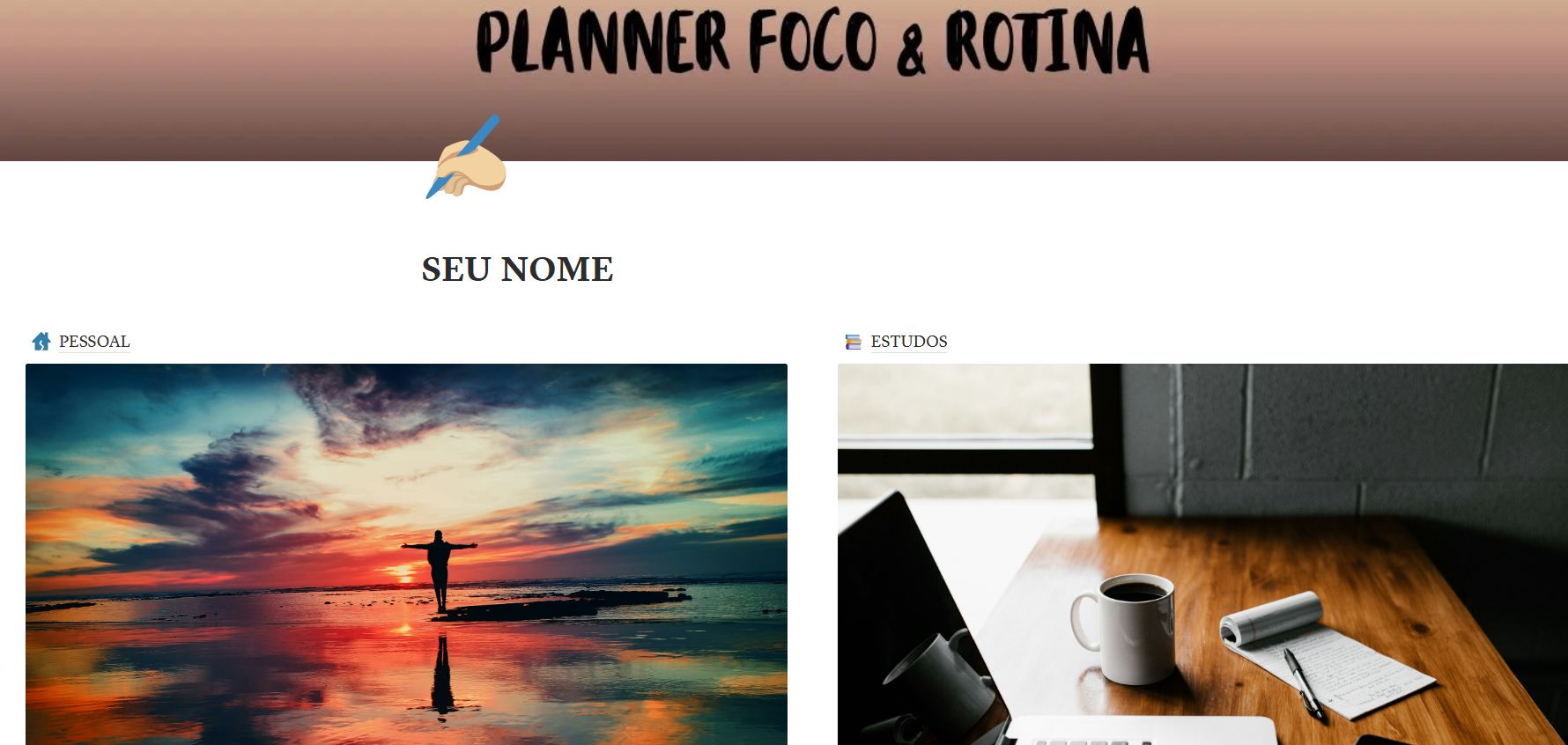 Planner foco e rotina - Mapeando perícia | Hotmart