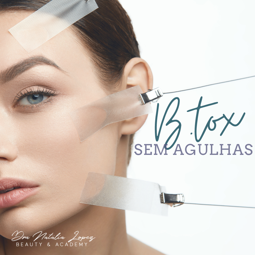 Imagem de capa para o Curso online Botox Estético sem Agulhas (Botuline A + B.Like + Toxina tradicional)