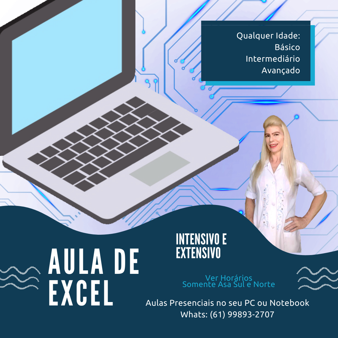 Imagem de capa para o Evento presencial Excel (Treinamento em Informática)