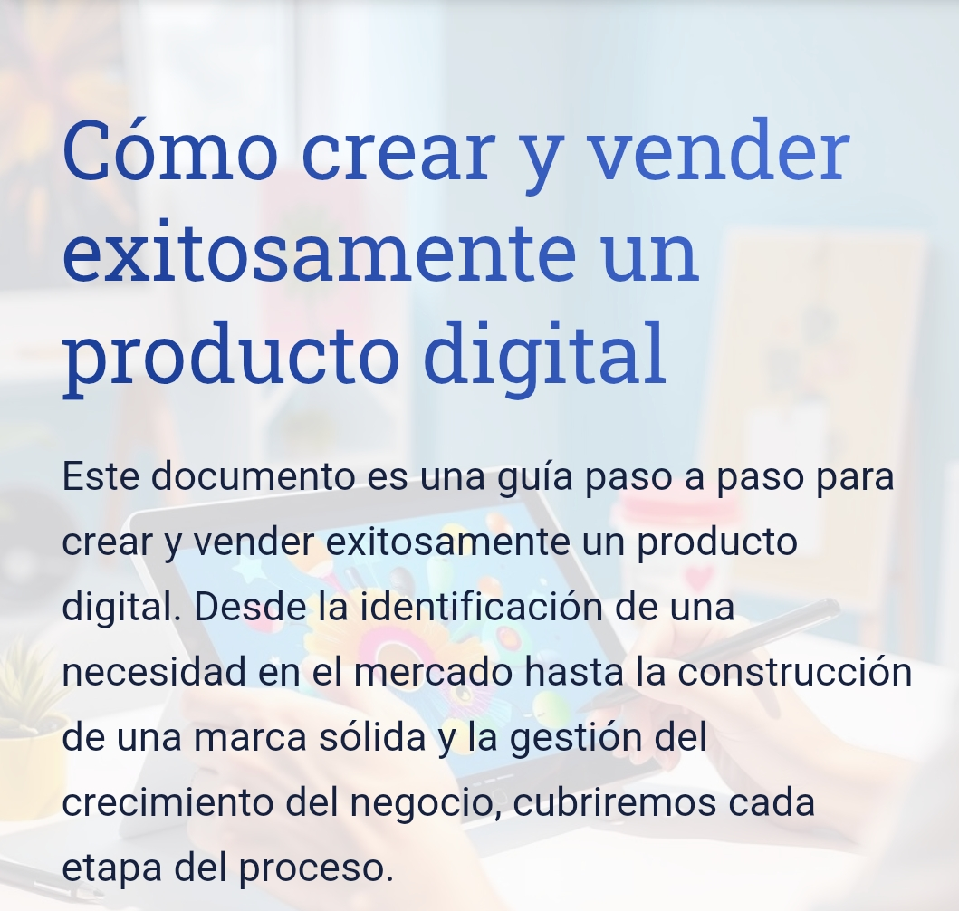 Cómo crear y vender exitosamente un producto digital - Brando poma...