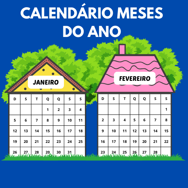 CALENDÁRIO MESES E ESTAÇÕES DO ANO - Professora Ana Claudia Wolff