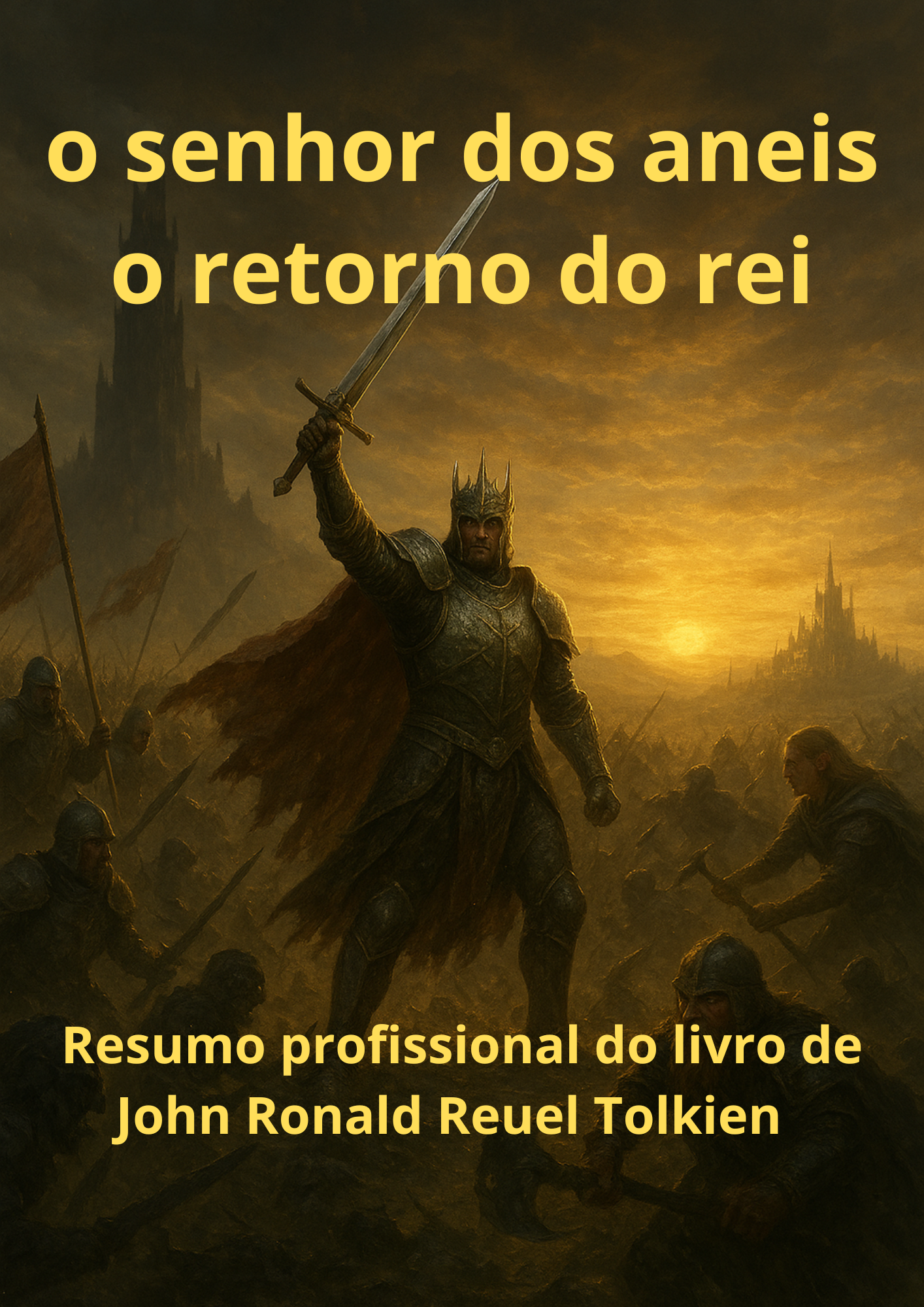 o senhor dos aneis, o retorno do rei: resumo profissional do livro ...