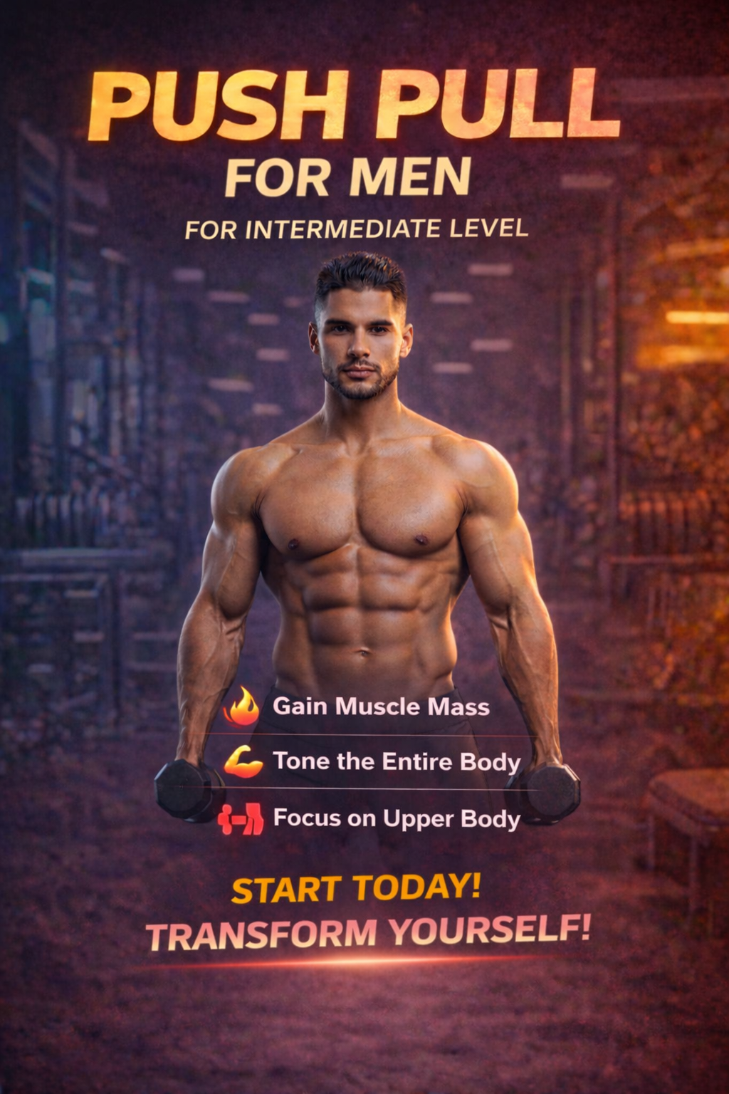 Push Pull Workout for Men - Coach António Sousa | Hotmart