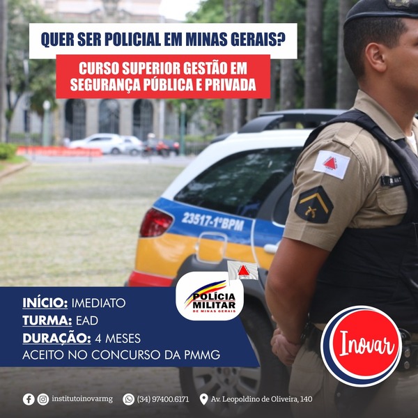 Curso Superior de Gestão em Segurança Pública e Privada