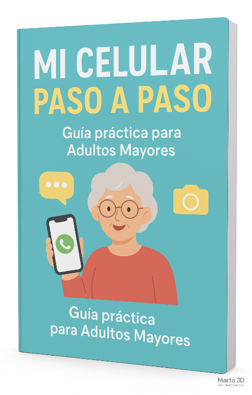 Mi celular paso a paso. Guía Práctica para Adultos Mayores