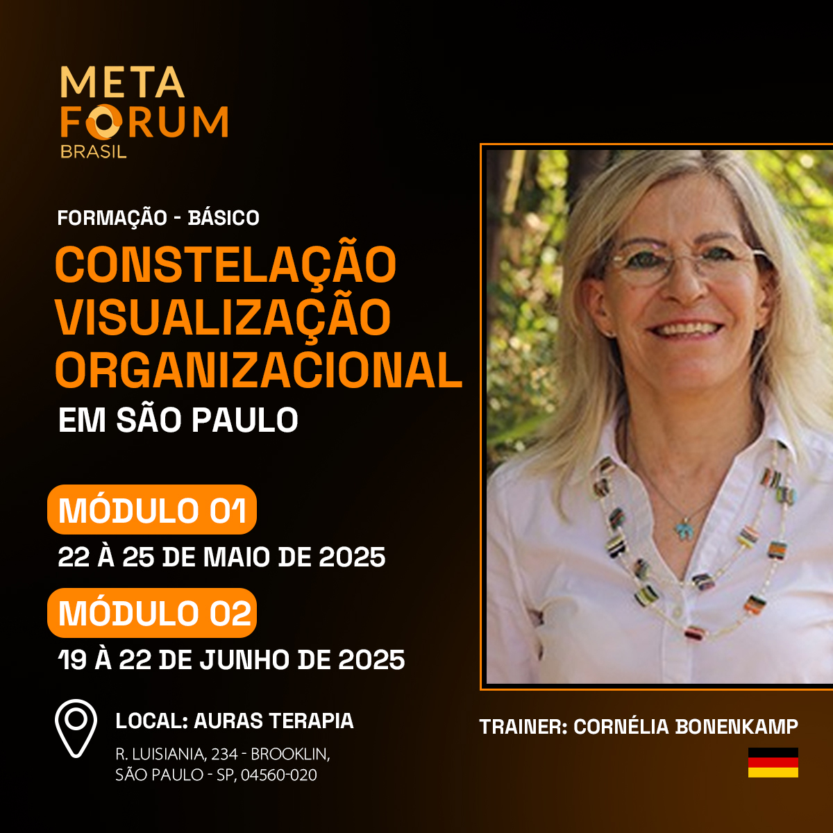 Imagem de capa para o Evento presencial Formação Constelação / Visualização Organizacional em São Paulo - Básico