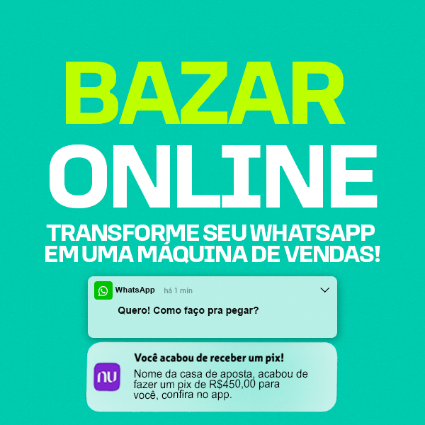 Bazar Online - Bazar no WhatsApp