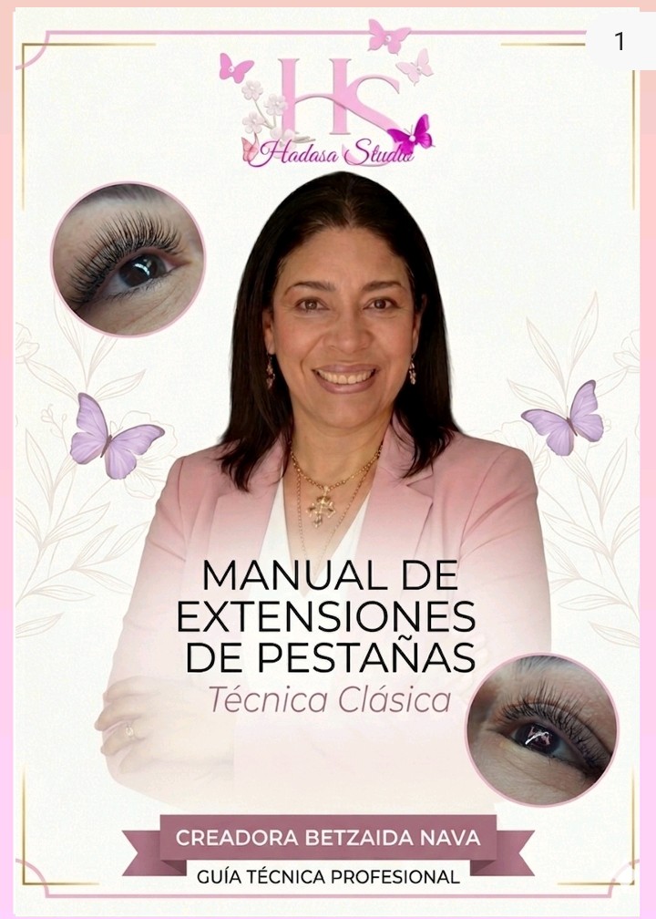 Manual de Extensiones de Pestañas, Técnica Clásica - Betzaida Nava...