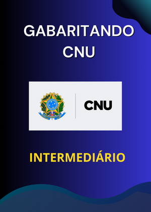 Imagem de capa para o Curso online Gabaritando CNU - CONCURSO NACIONAL UNIFICADO