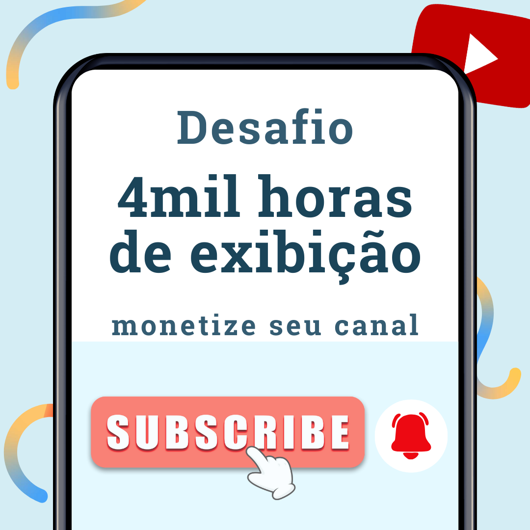 4 mil horas de exibição - Monetizando Canais do YouTube - Ytalo Que...
