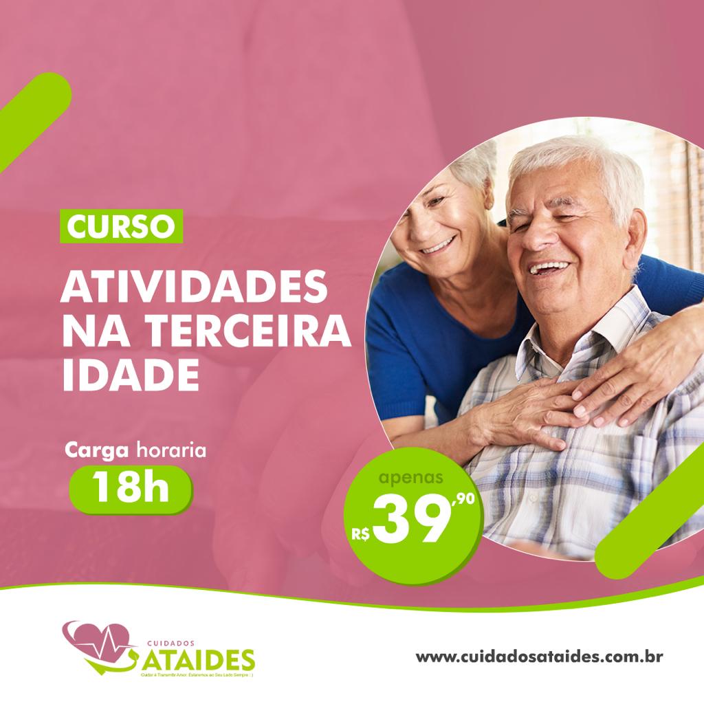 Mini Curso: Atividade na Terceira Idade - Cuidados Ataides | Hotmart