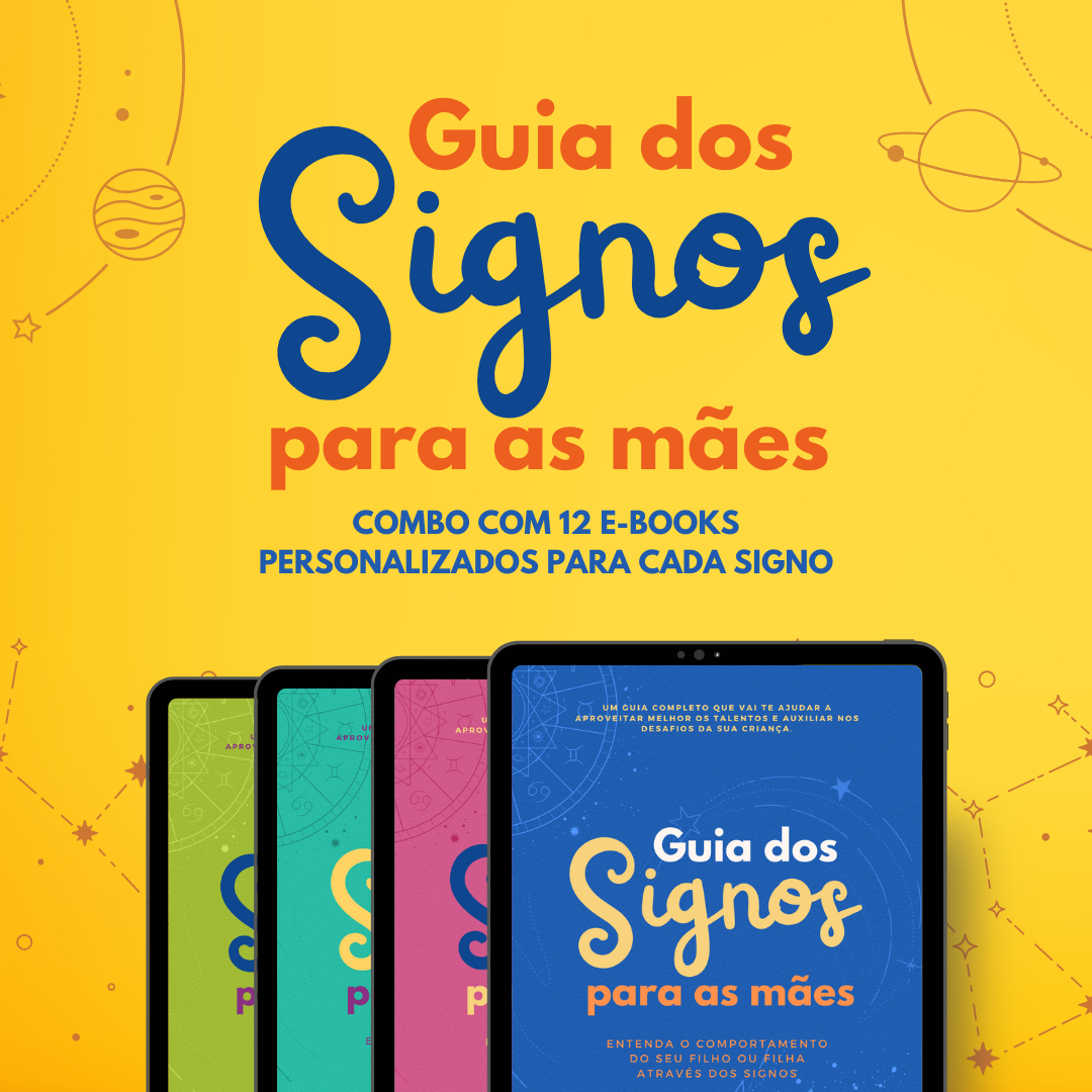 Guia dos Signos para Mães (12 ebooks, 1 para cada signo) - Sara Gue...