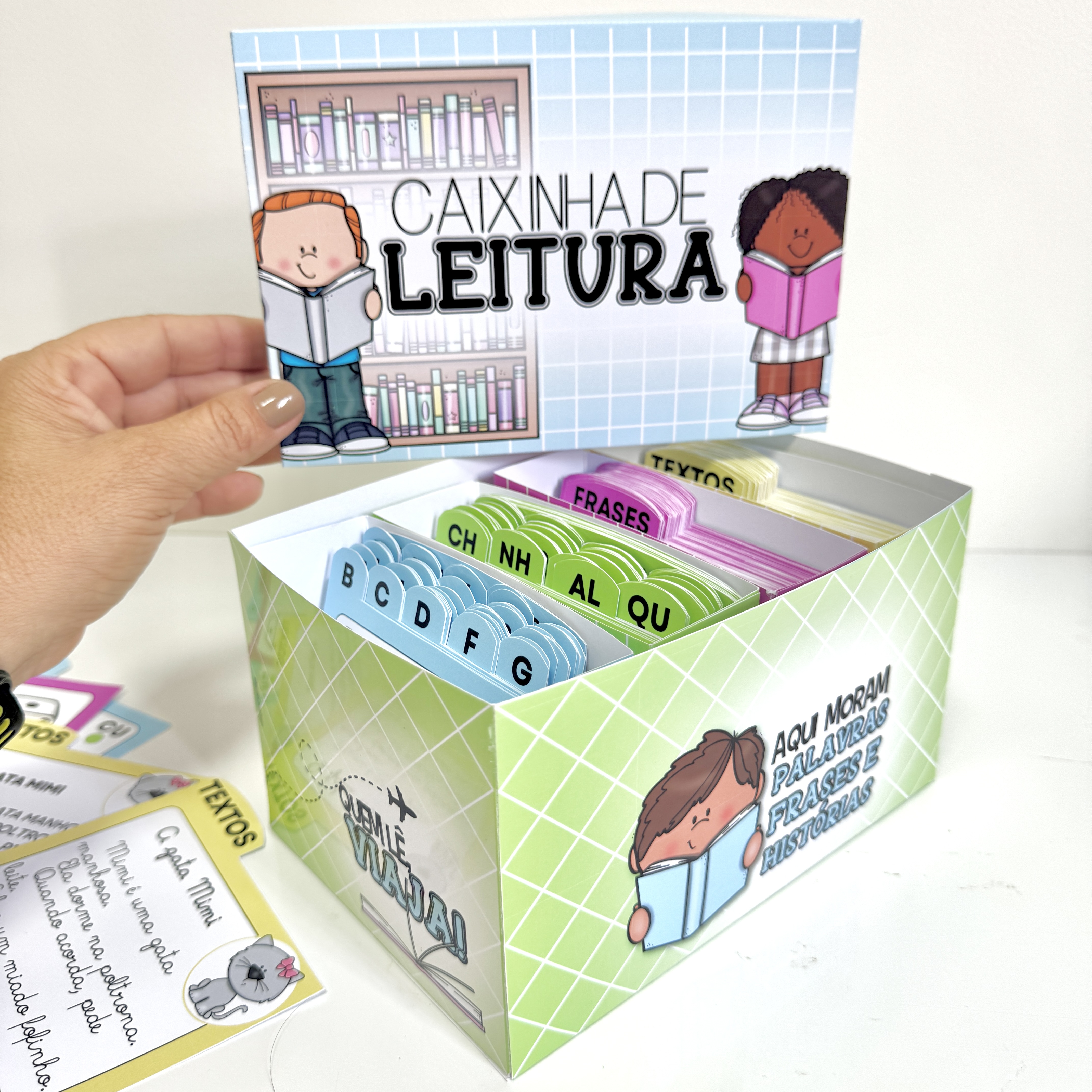 Caixinha de Leitura - Coração de Educador - Professora Mariana | Ho...