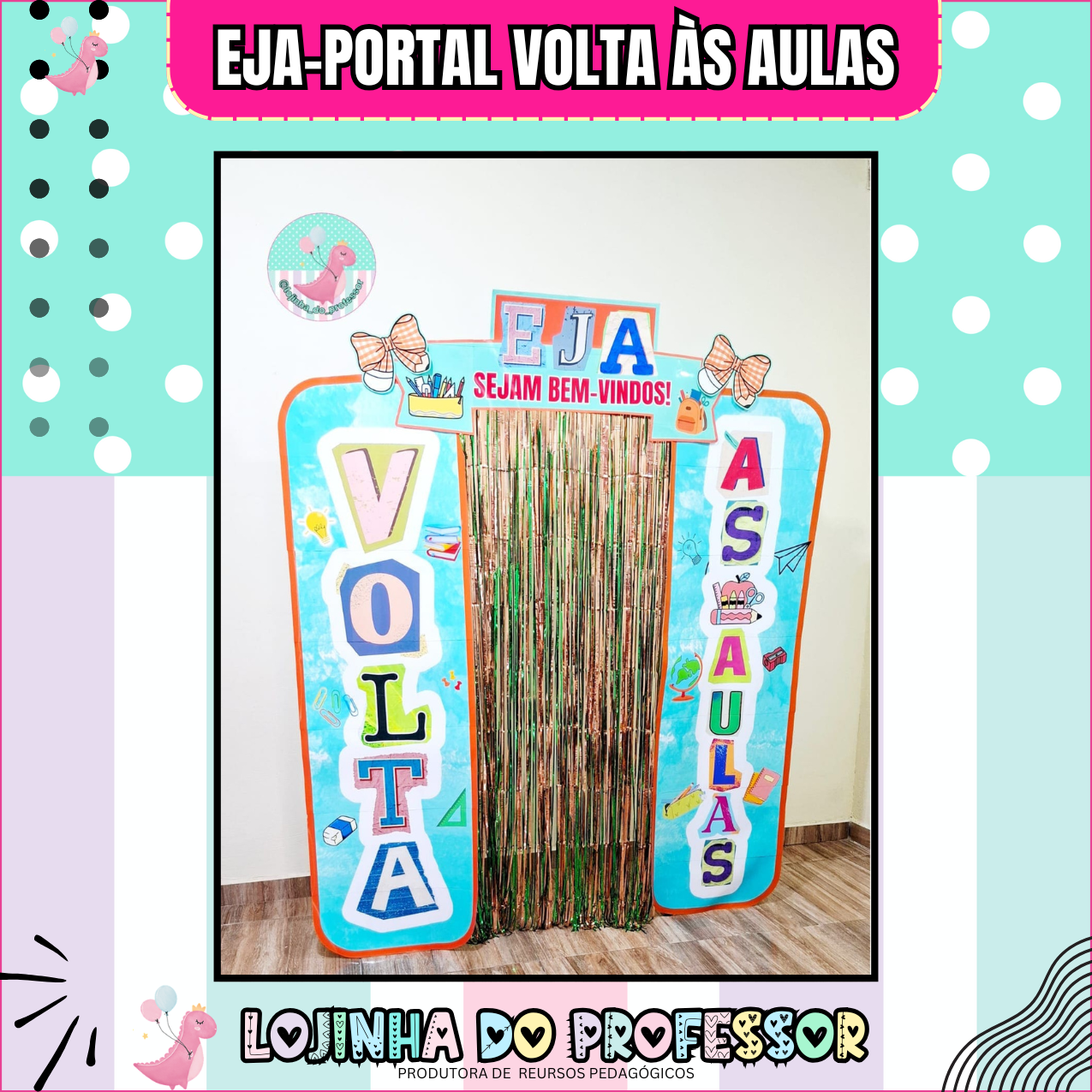 ✂️🍎 Portal Volta às Aulas EJA – Acolhimento e Recomeços