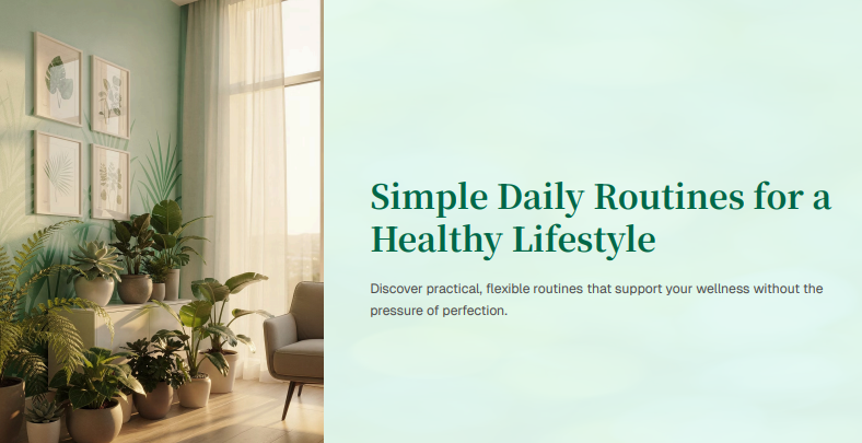 Simple Daily Routines for a Healthy Lifestyle | Hotmart