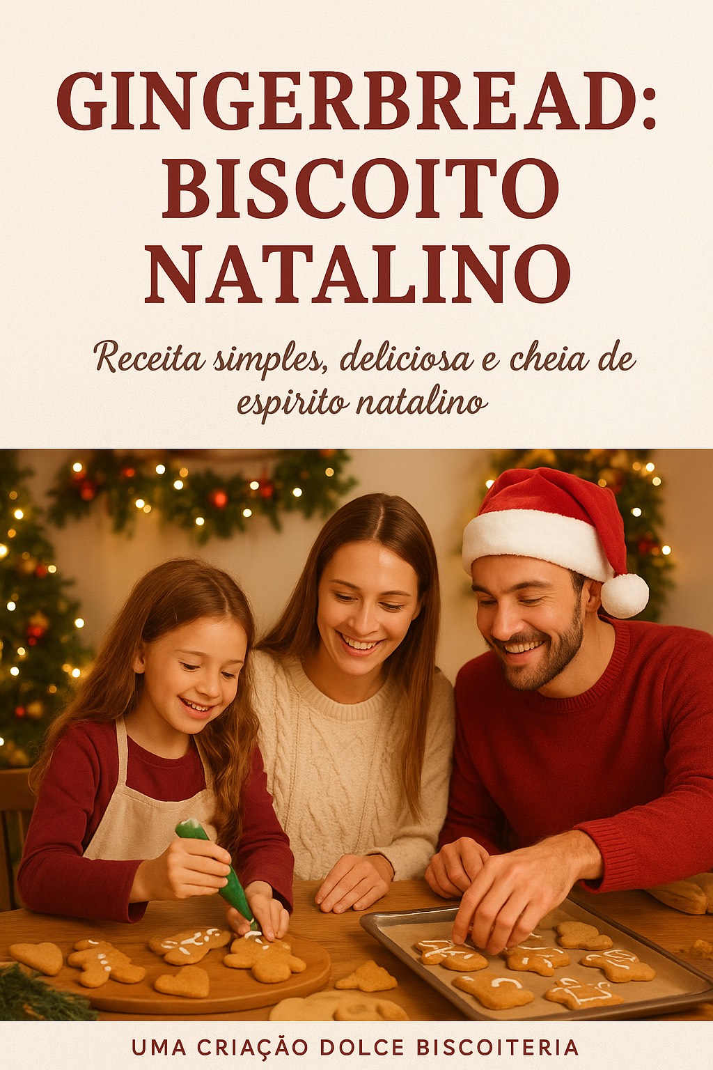 Biscoito Amanteigado Natalino