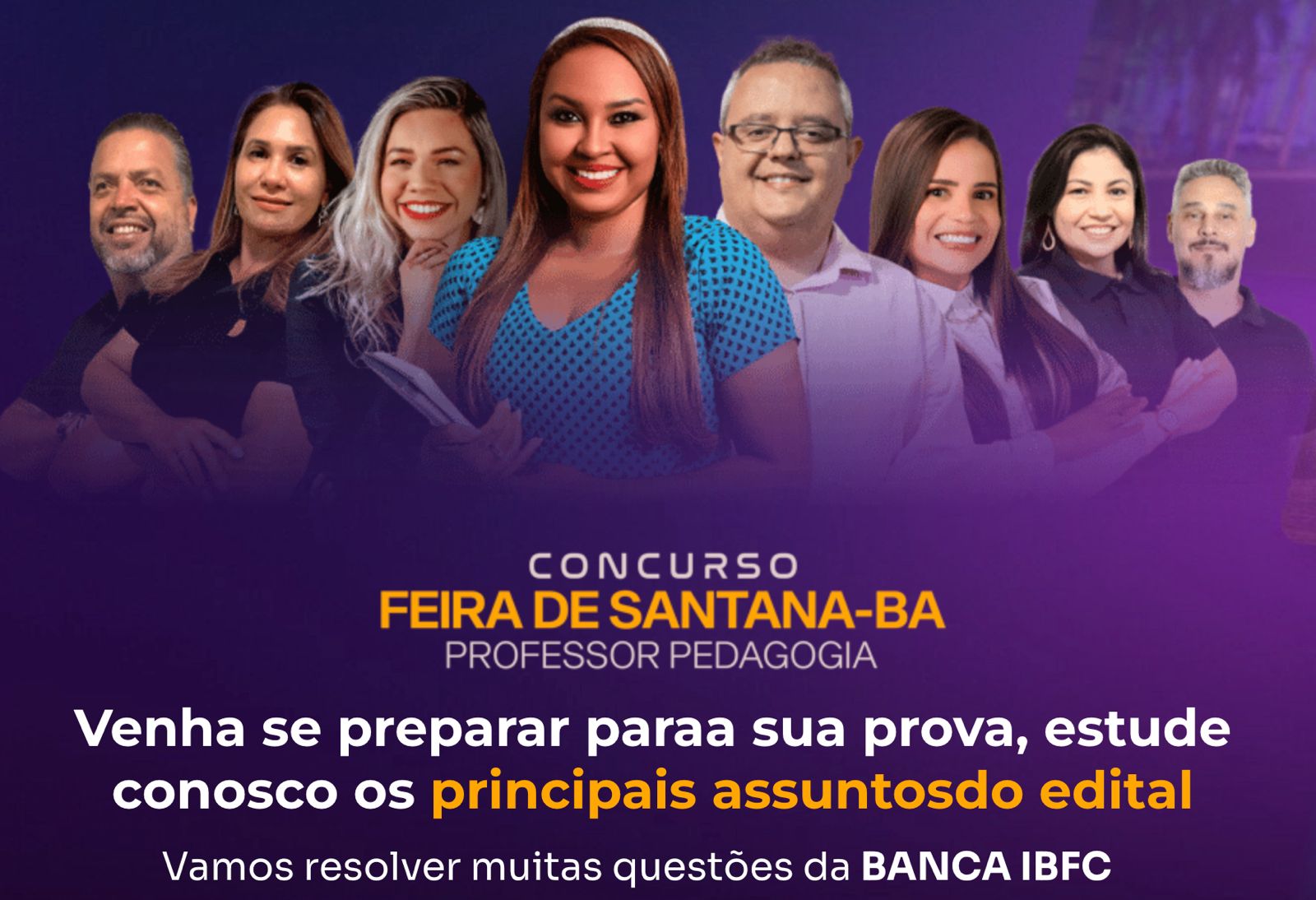 Curso: Reta final Concurso Feira de Santana BA - Web Desenvolve - M...