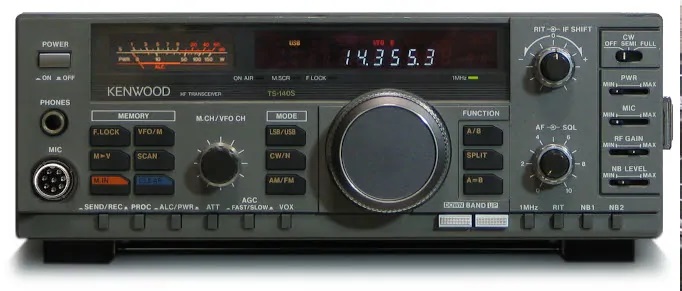 アマチュア無線機 KENWOOD ＴＳ-1４０ Manual em Português KENWOOD TS-140 Rádio - Marcos Antonio de Souza