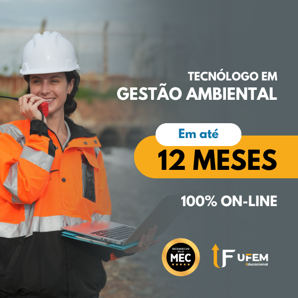 Tecnólogo em Gestão Ambiental - UFEM Educacional | Hotmart