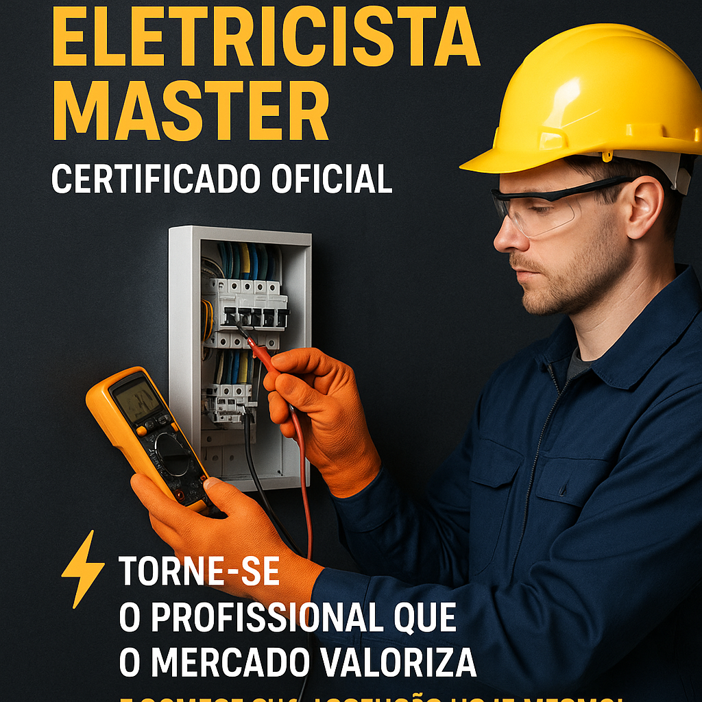 Formação Eletricista Master – Certificado Oficial - Júlia Fernande...