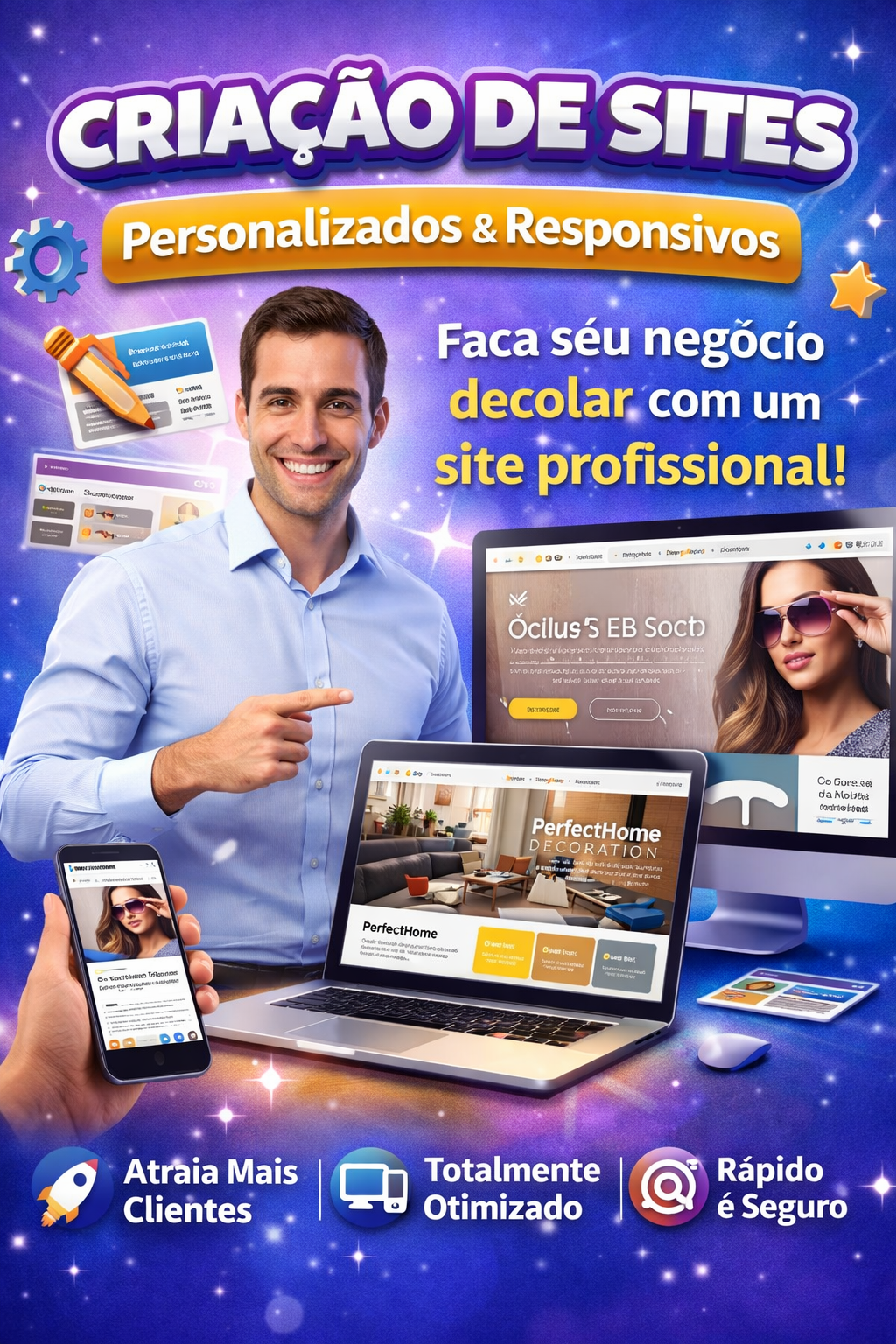 🌐 Criação de Sites Profissionais | Hotmart