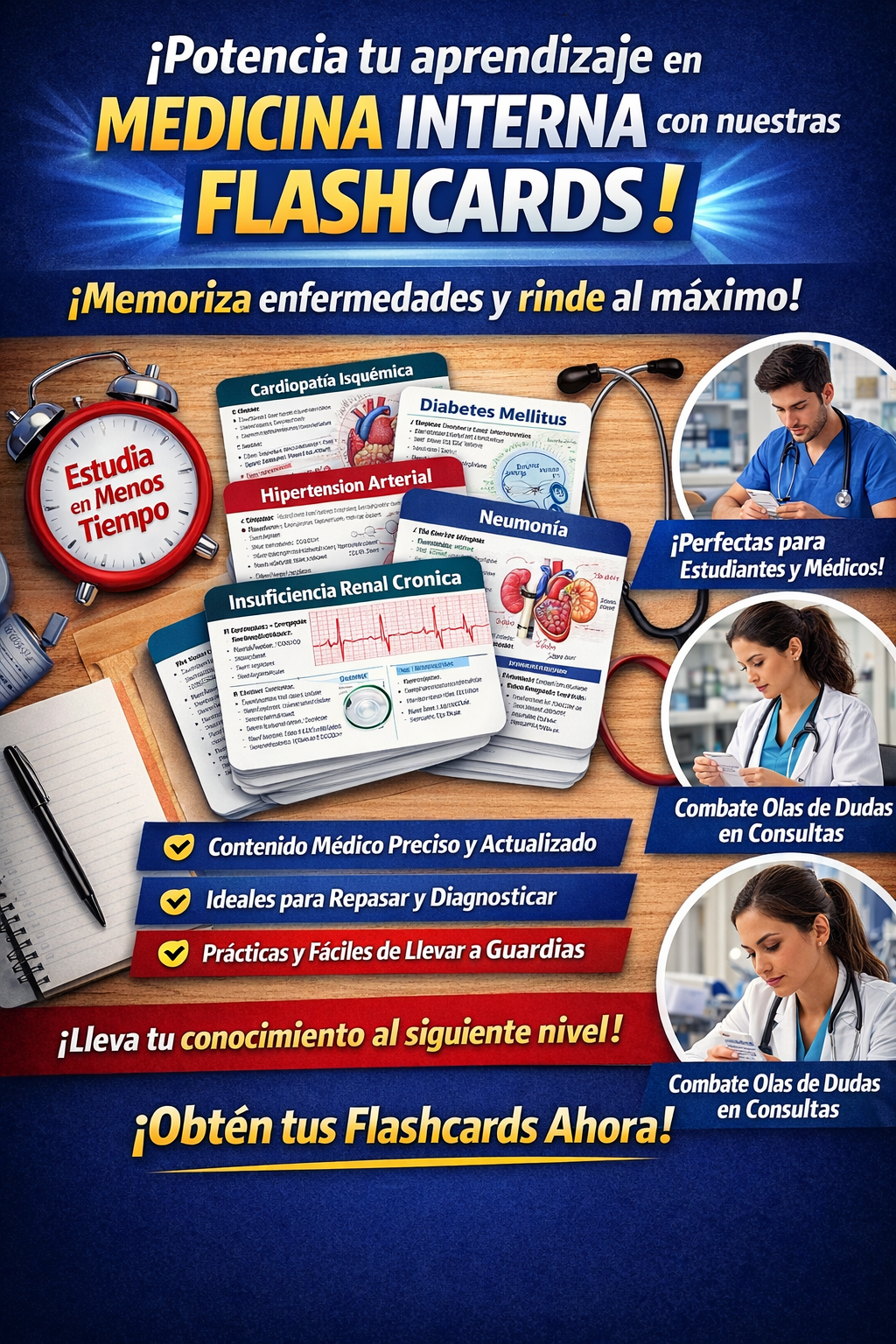 MEDICINA INTERNA FLASHCARDS | Hotmart