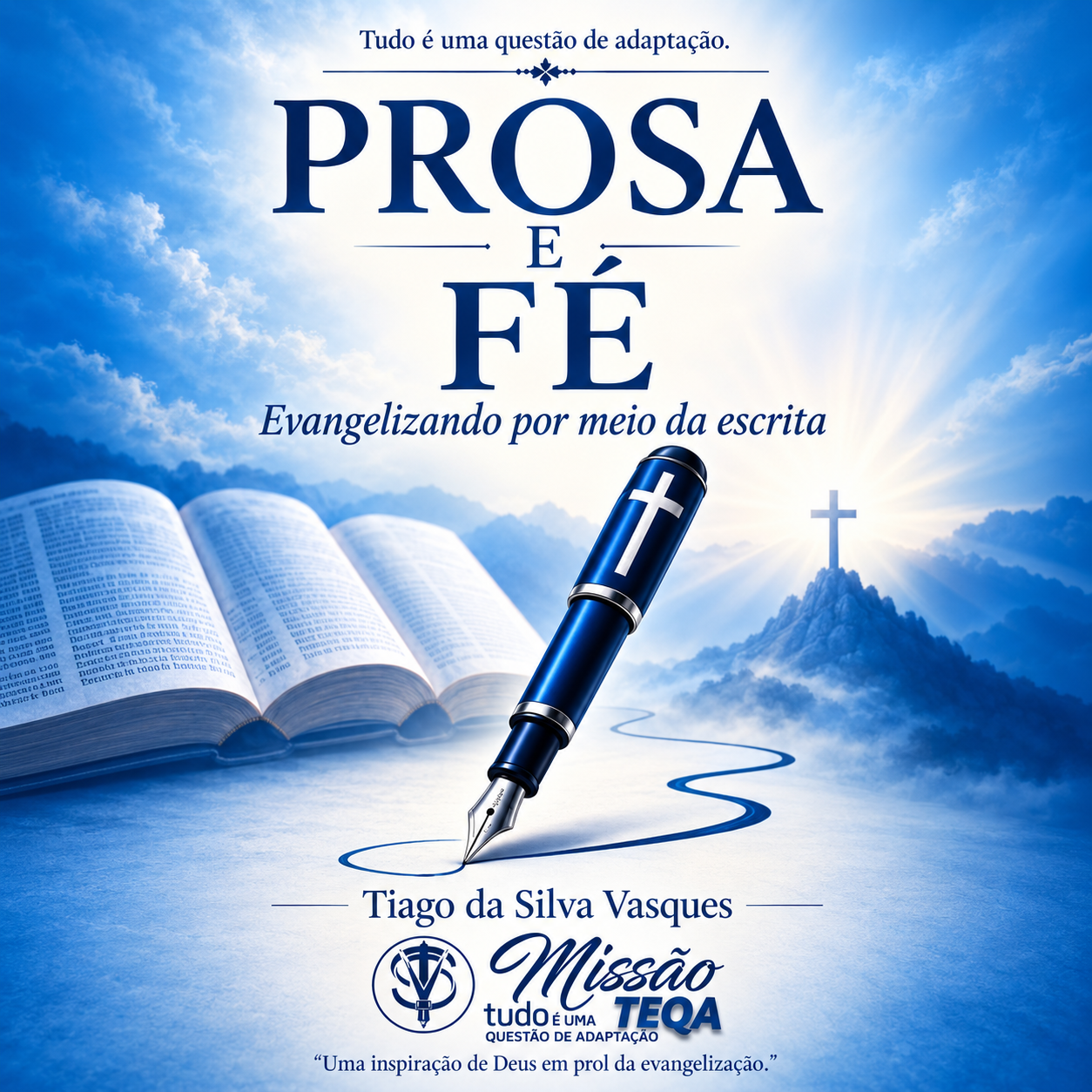 Capa do Livro Prosa e Fé