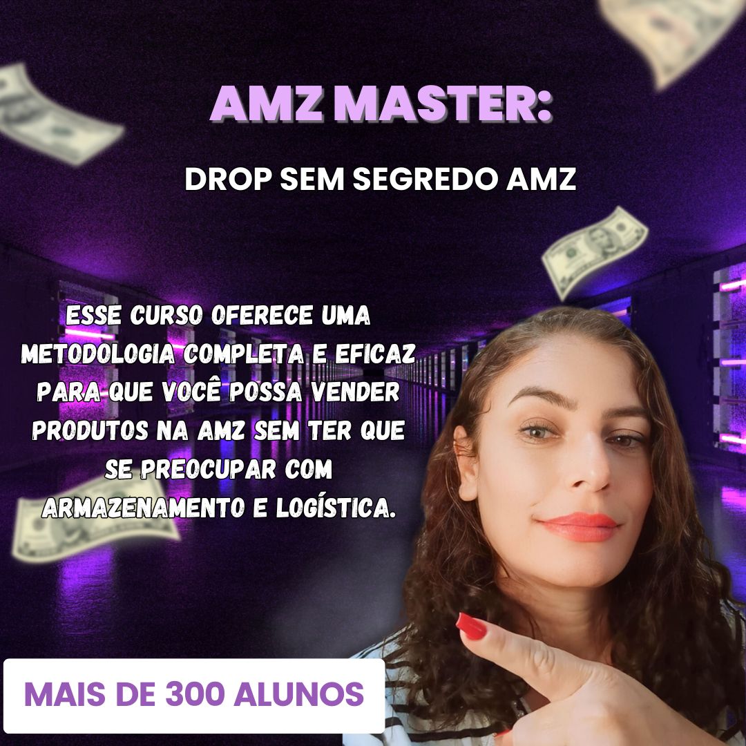 Imagem de capa para o Curso online Curso online Drop sem segredo AMZ Master 