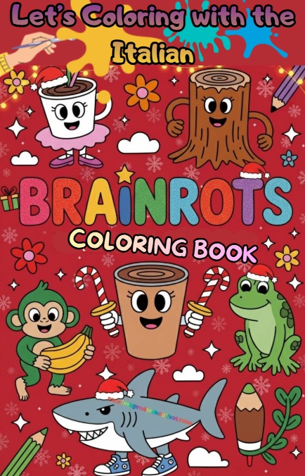 Coloring Book - Brainrots | Hotmart